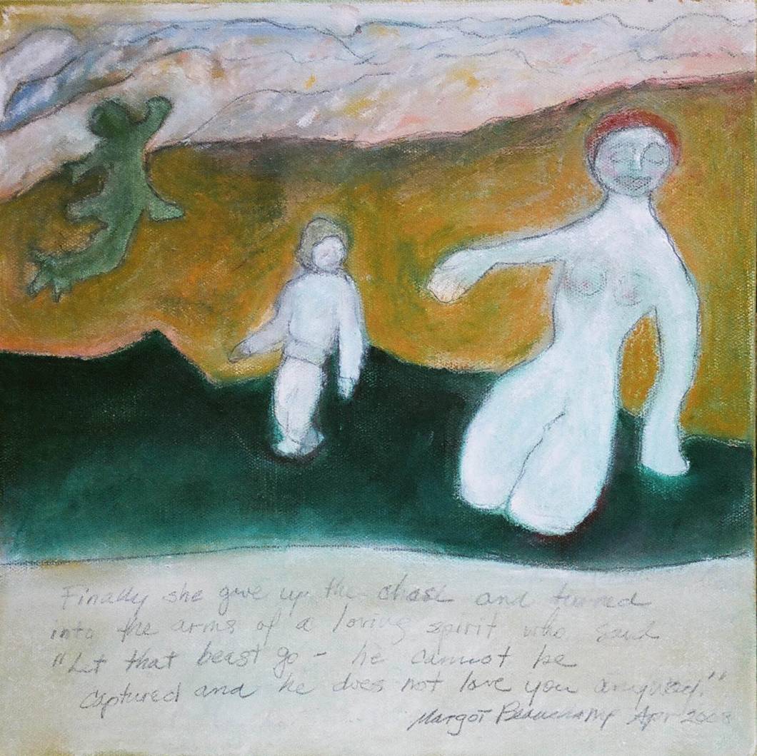 Come With Me 12x12 Oil on Canvas