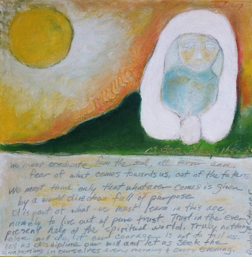 Pure Trust 12x12 Oil on Canvas