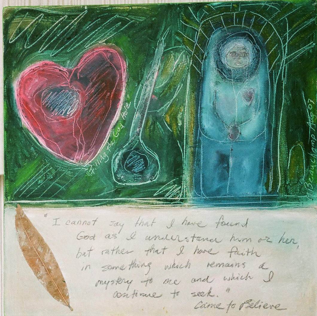 Still Seeking 12x12 Oil on Canvas