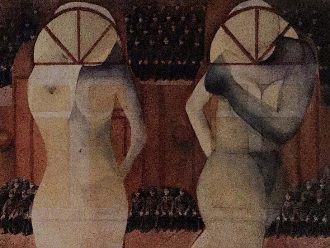 Breaking Through - Gouache on Paper