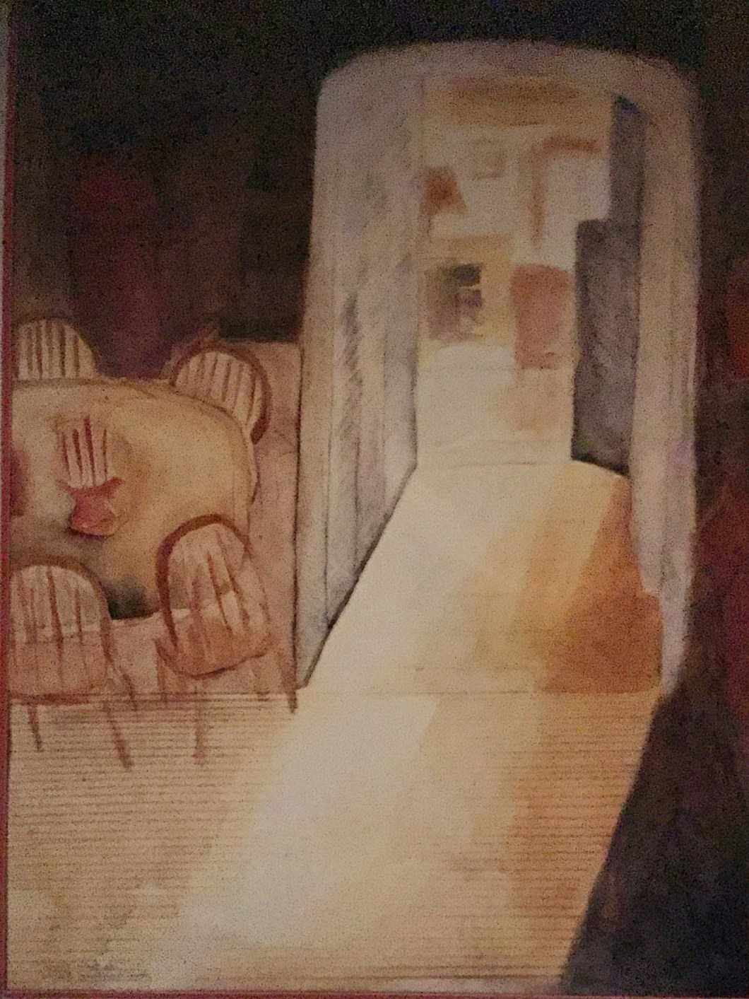 The Other Roon - Gouache on paper